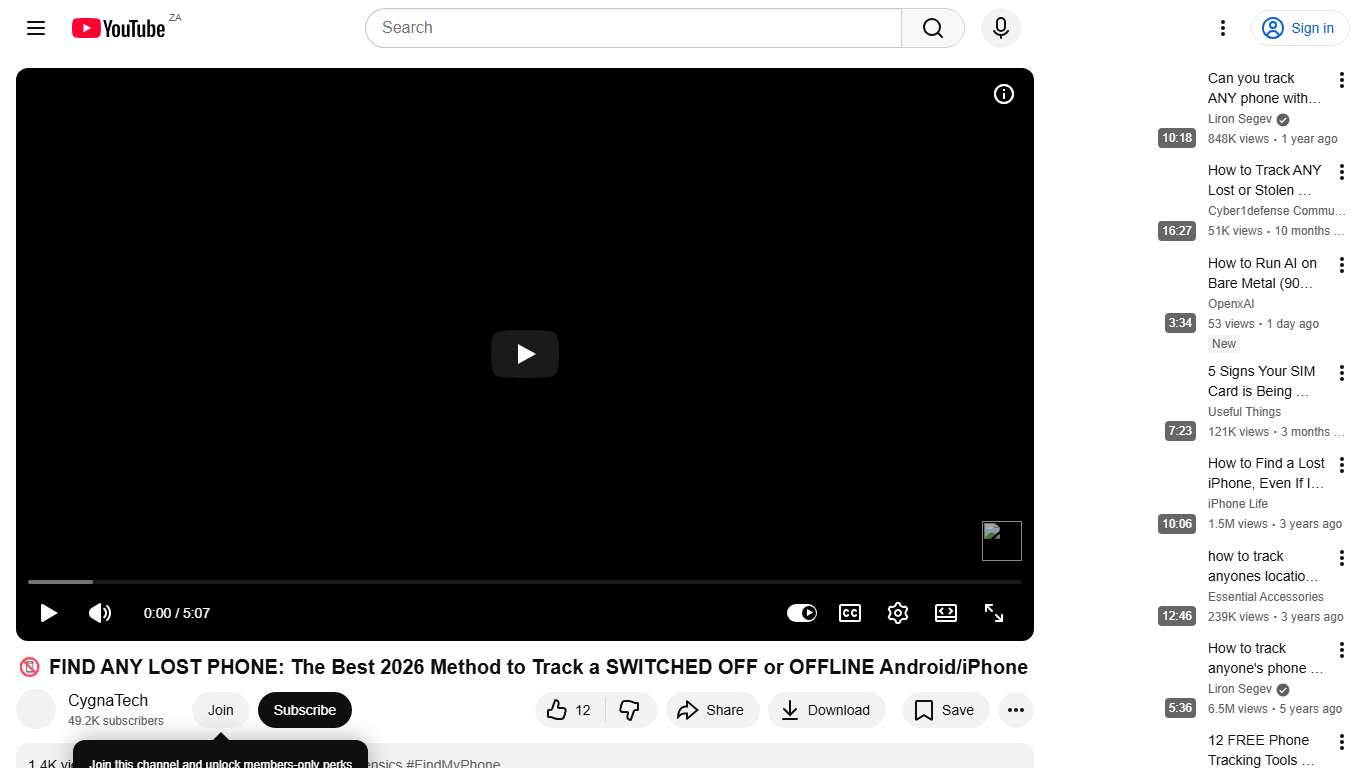 📵 FIND ANY LOST PHONE: The Best 2026 Method to Track a SWITCHED OFF or OFFLINE Android/iPhone - YouTube