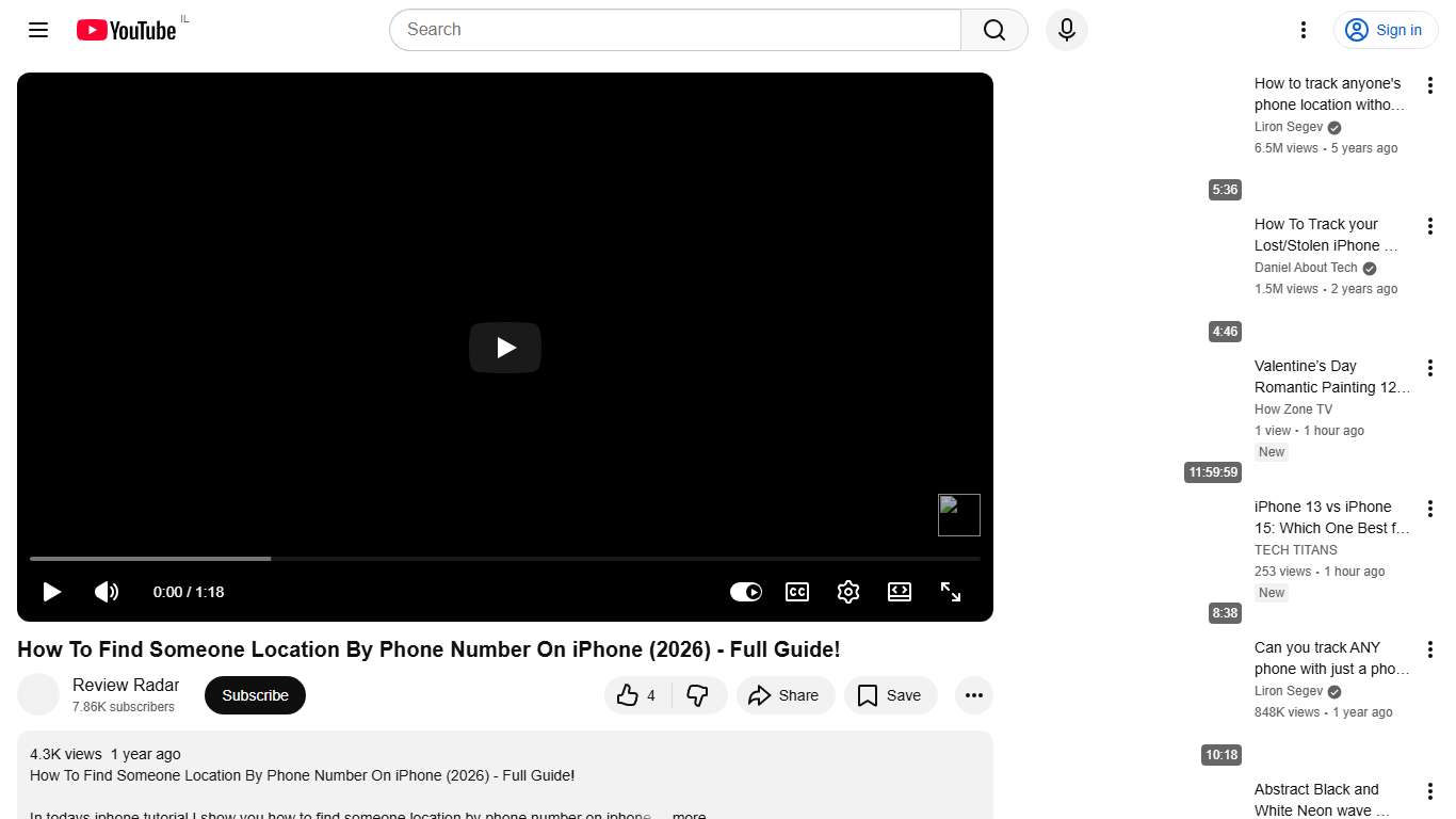 How To Find Someone Location By Phone Number On iPhone (2026) - Full Guide! - YouTube